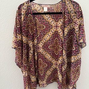 Band of Gypsies Kimono style top